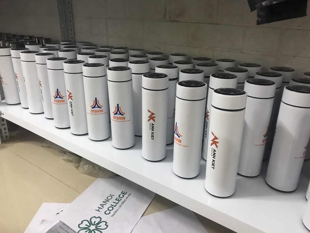 Bình giữ nhiệt in logo công ty