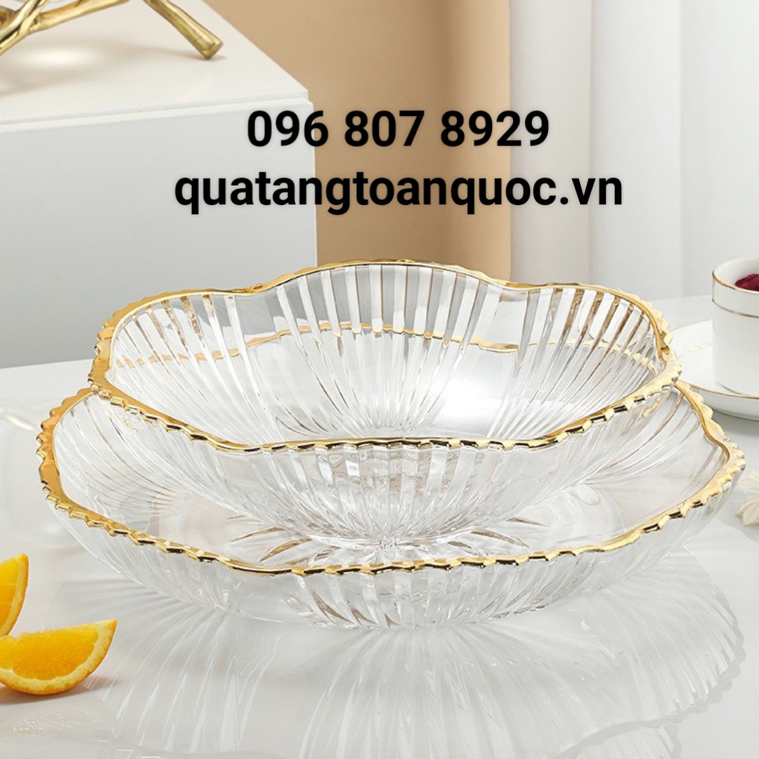 Đĩa thủy tinh đẹp