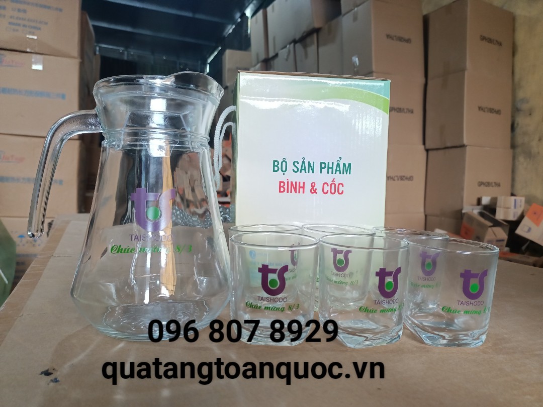 Bình Đựng Nước Thủy Tinh