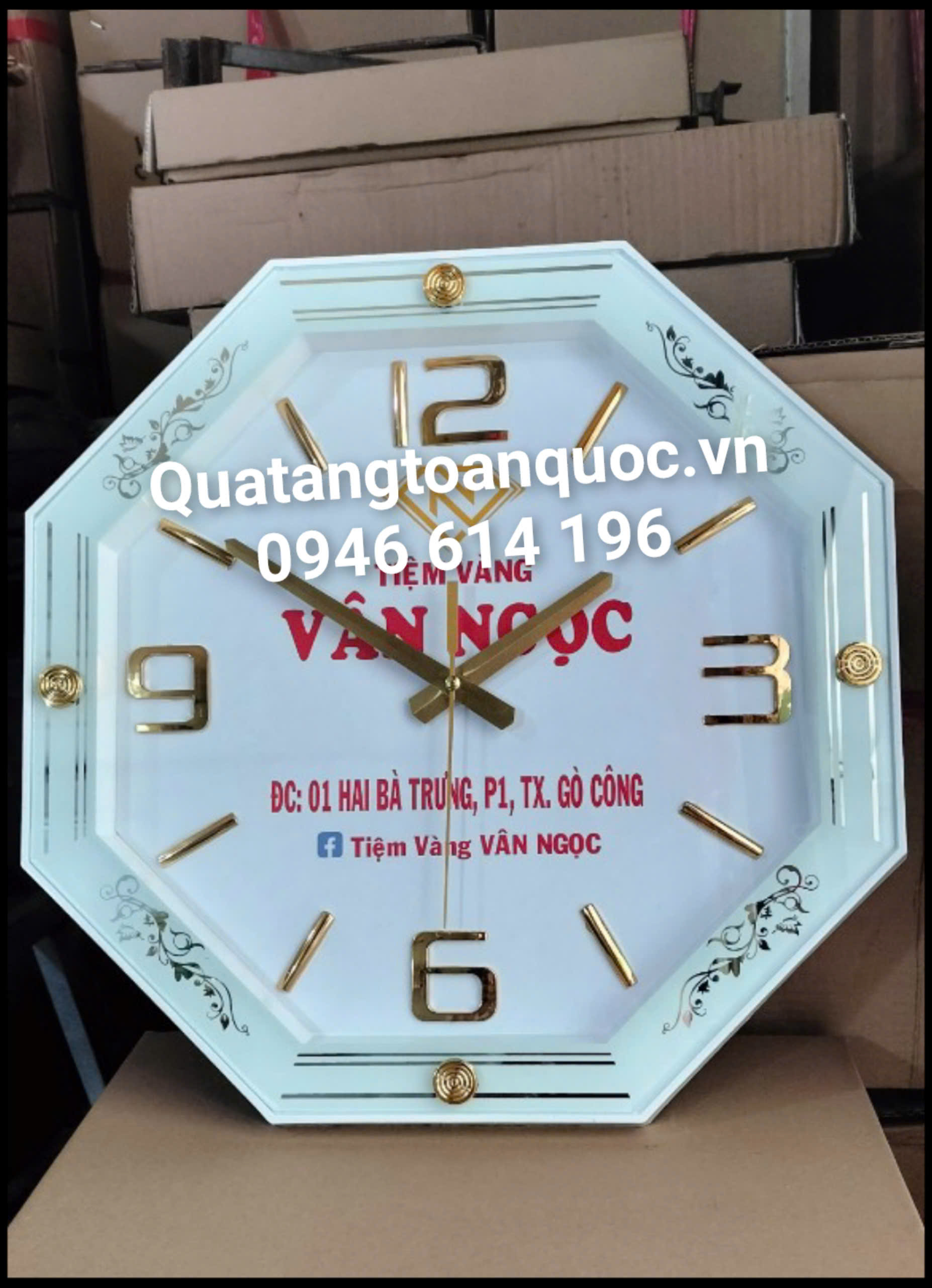 Đồng Hồ In Logo Cần Thơ