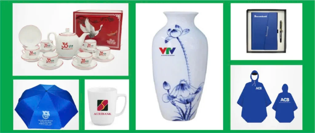Các sản phẩm in logo Thái Nguyên đa dạng