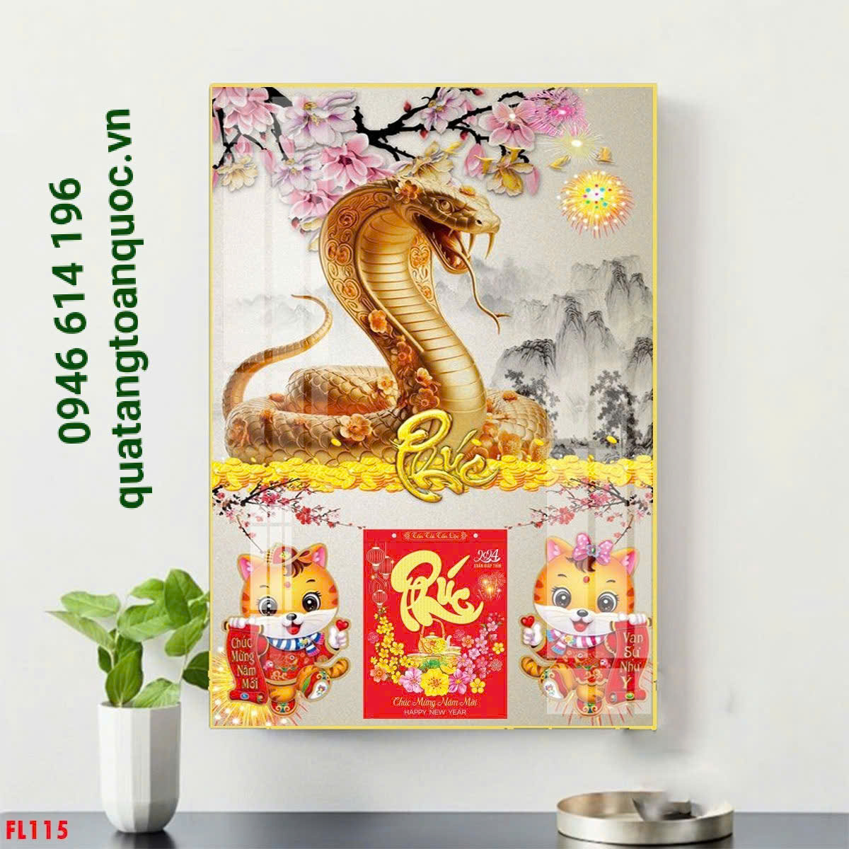Lịch in logo tráng gương