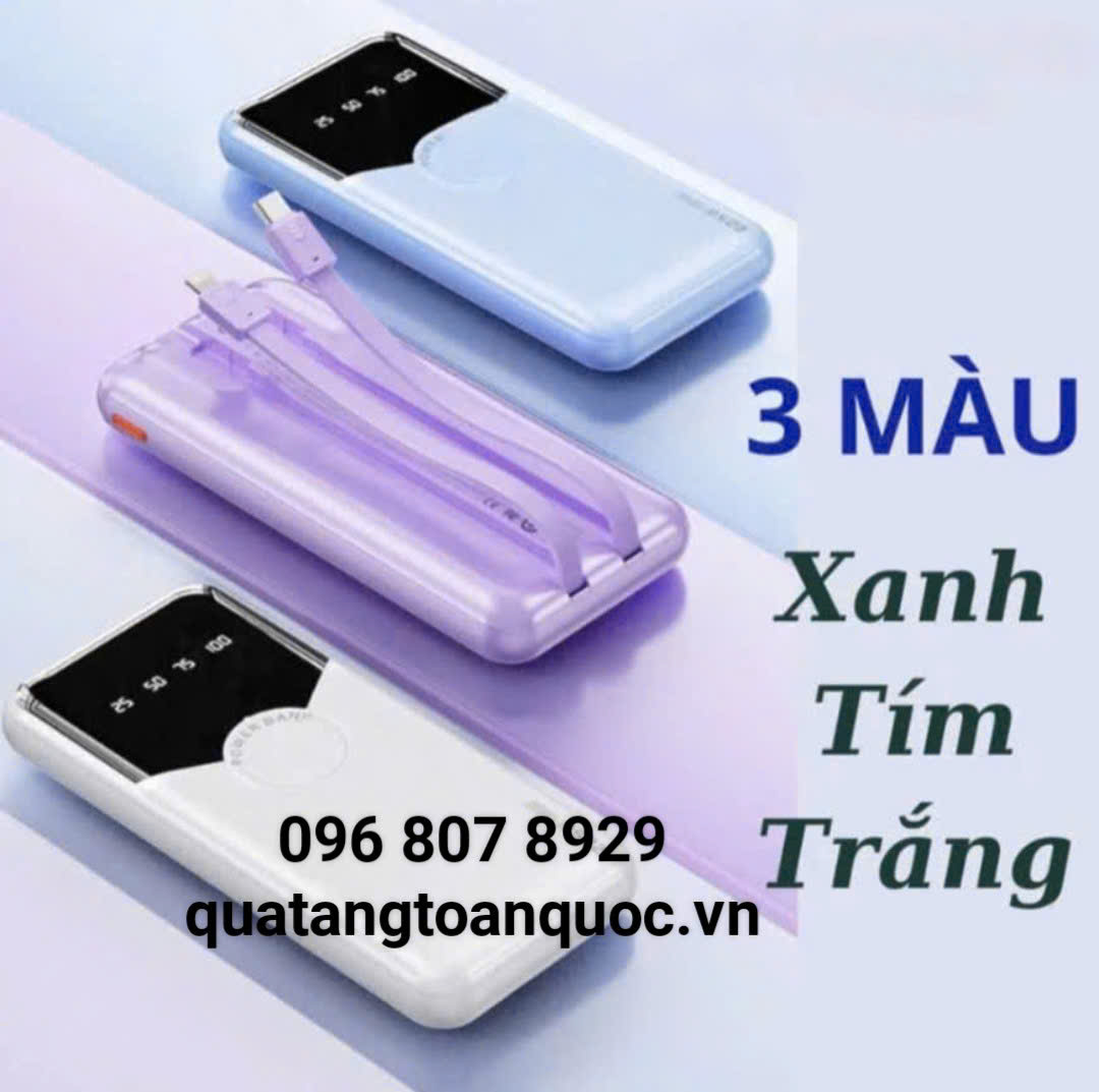 Sạc Dự Phòng In Logo Giá Rẻ