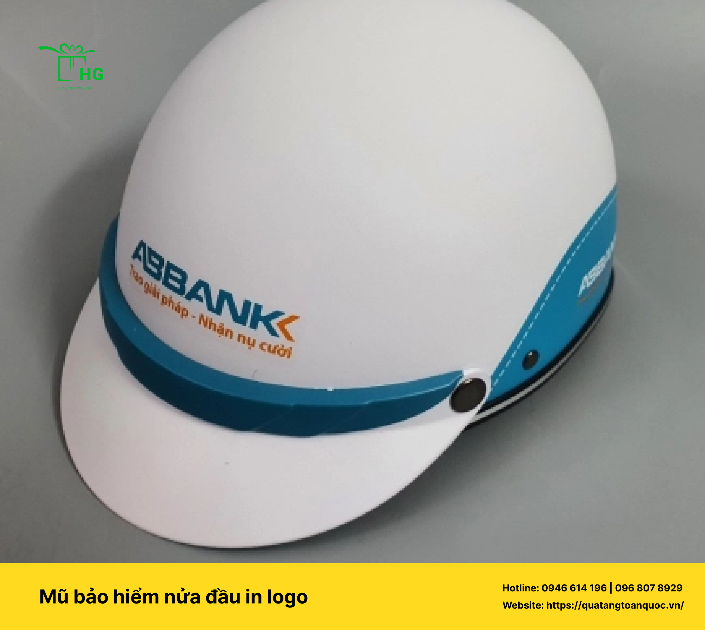 Dịch vụ in logo muz bảo hiểm nửa đầu