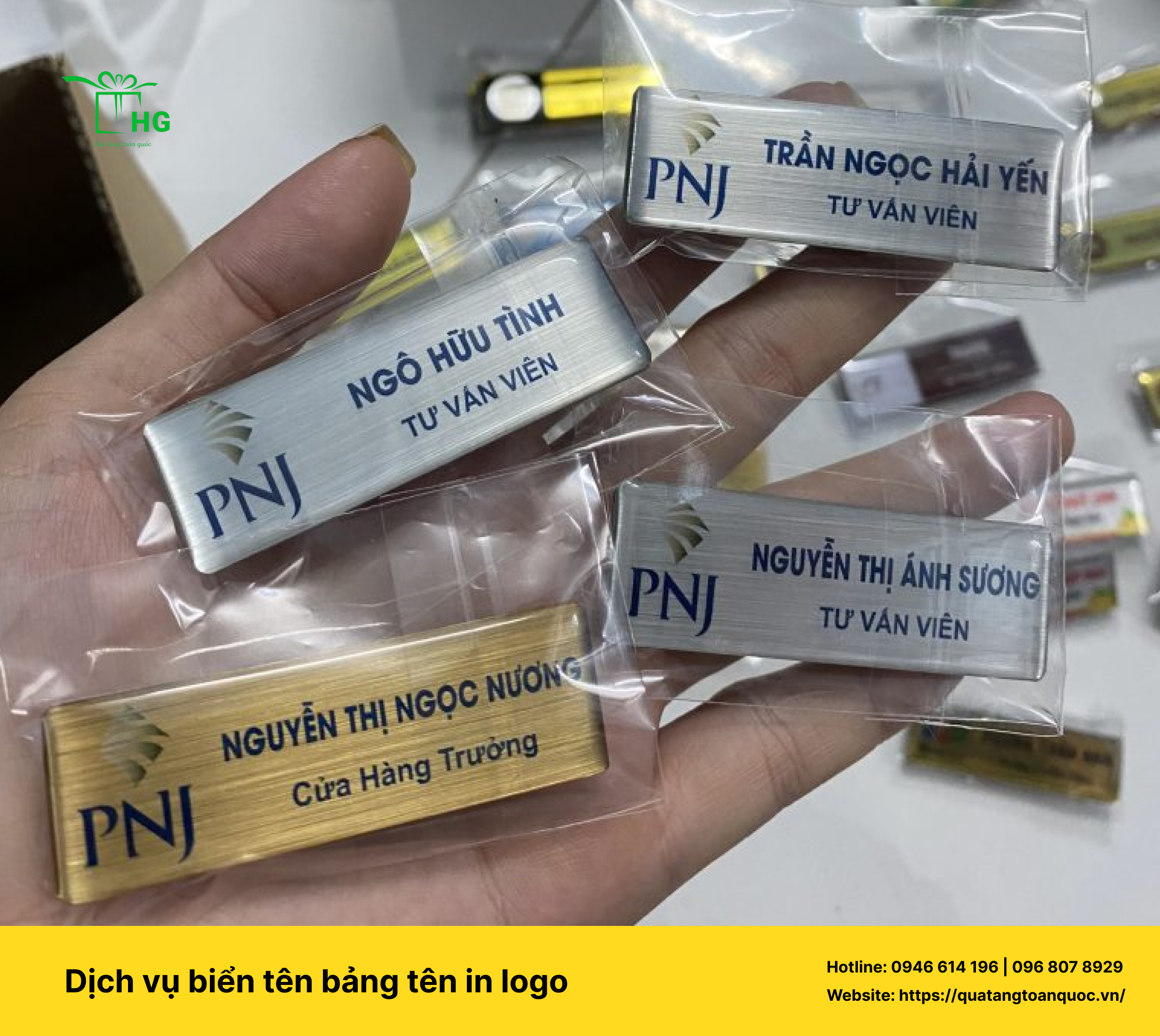 Dịch vụ biển tên in logo doanh nghiệp tại Hà Nội - Long Biên